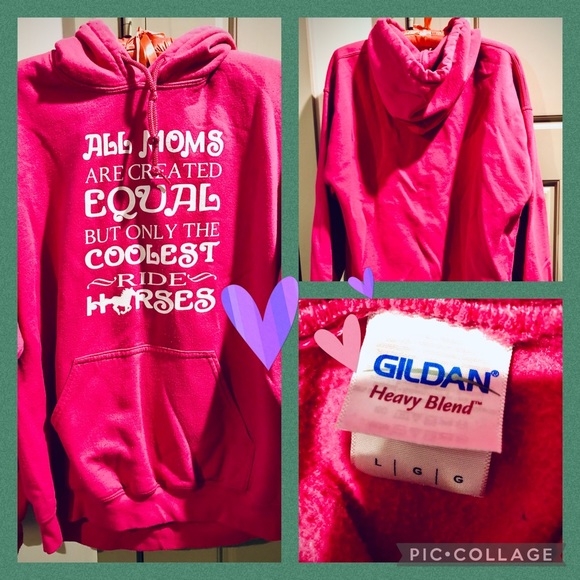 Nice warm sweatshirt for any Mom who loves horses! - Picture 1 of 4